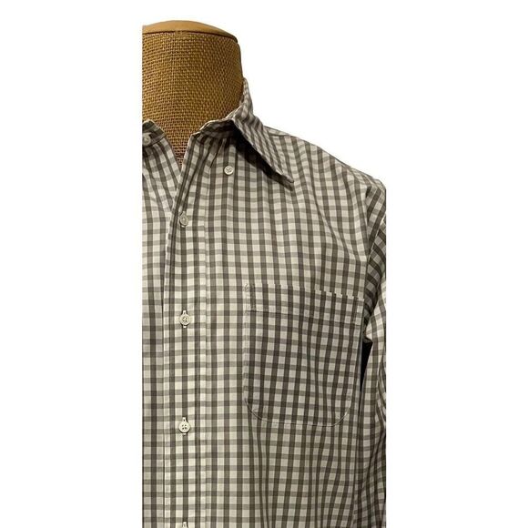 Brooks Brothers Black Fleece Thom Browne Gray White‎ Gingham Cotton Size BB1 - Picture 8 of 12
